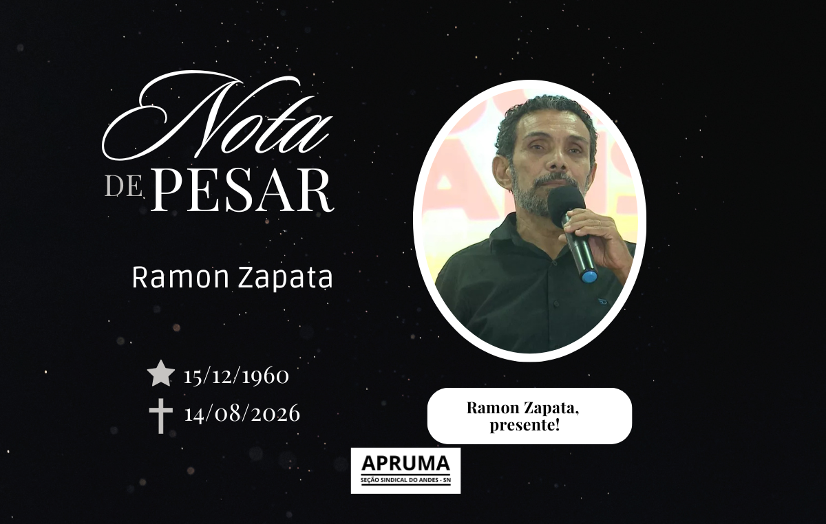 Nota de Pesar - Ramon Zapata